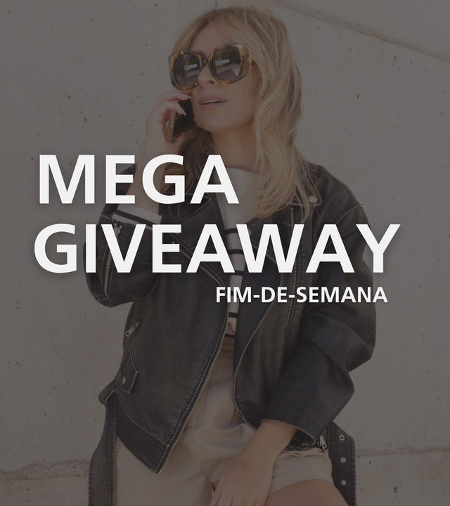 MEGA GIVEAWAY FIM-DE-SEMANA - De 29/09, a partir das 21:00, até dia 01/10 até às 23:59! 3 CASACOS!! TU ESCOLHES O TEU! Basta fazeres uma encomenda no nosso website, e ficas automaticamente selecionada pelo número da tua encomenda! A Vencedora pode escolhe