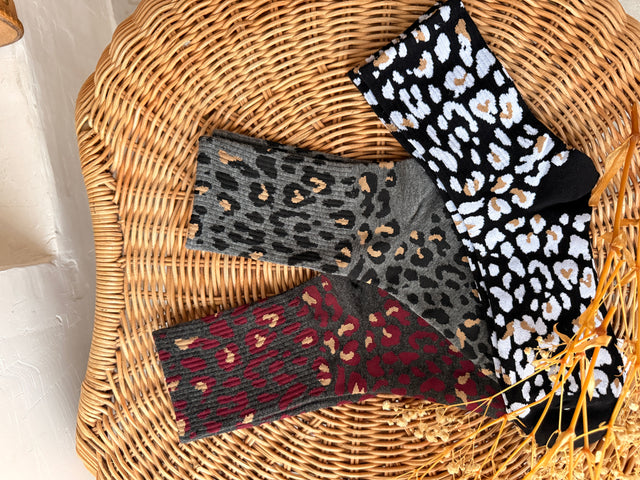 Lot de 3 paires de chaussettes à motifs animaux