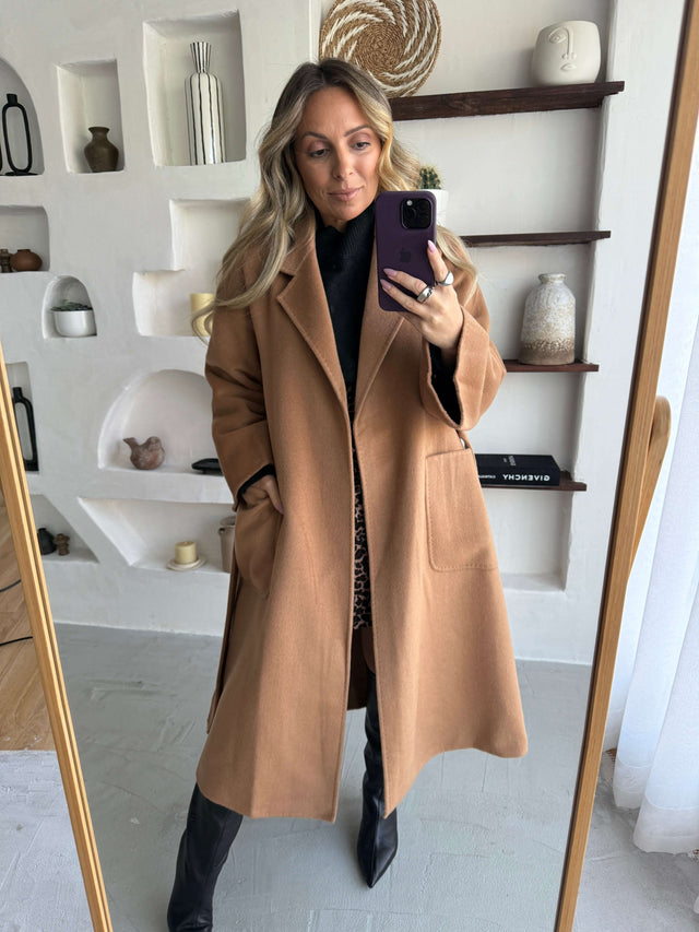 70% Wool Cross-Border Overcoat