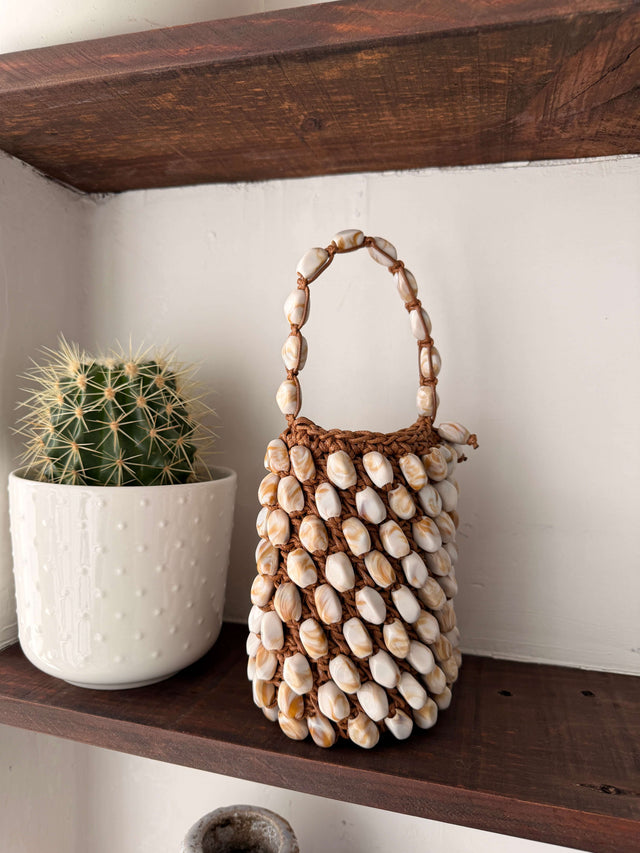 Mini Sac en Corde avec Pierres Naturelles