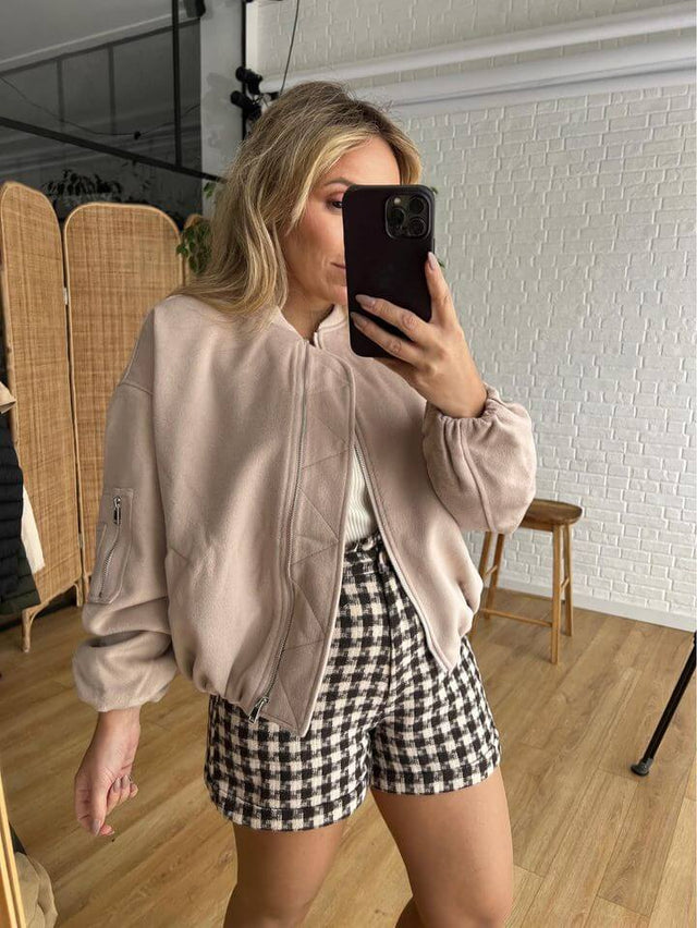 SOFT BOMBER JACKET