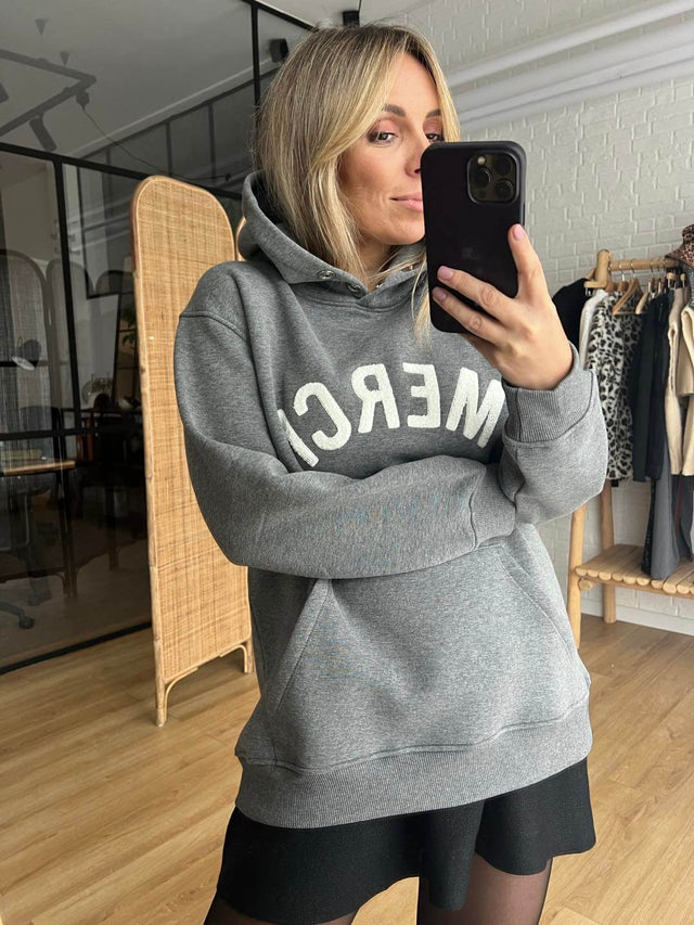 SWEATSHIRT CARDADA COM CAPUZ