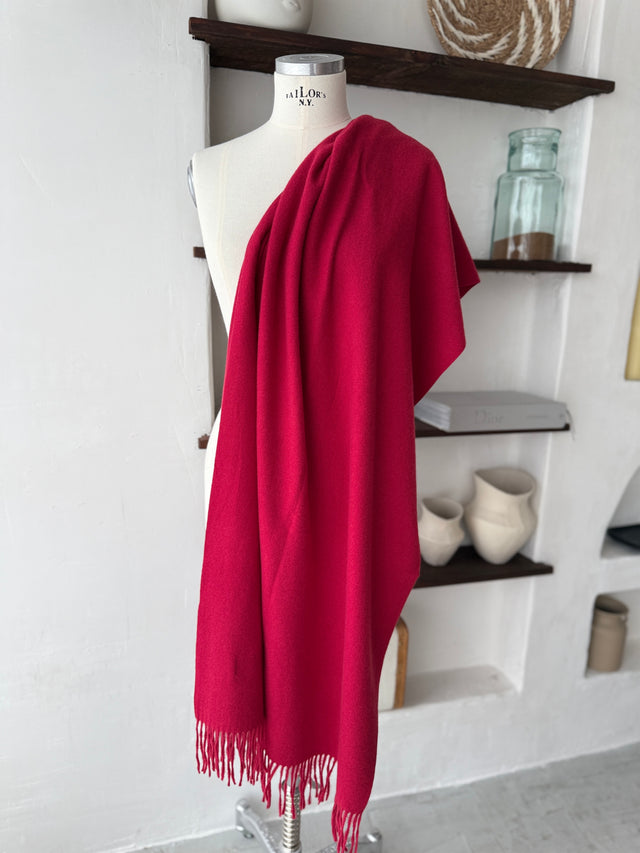 Écharpe basique en tricot