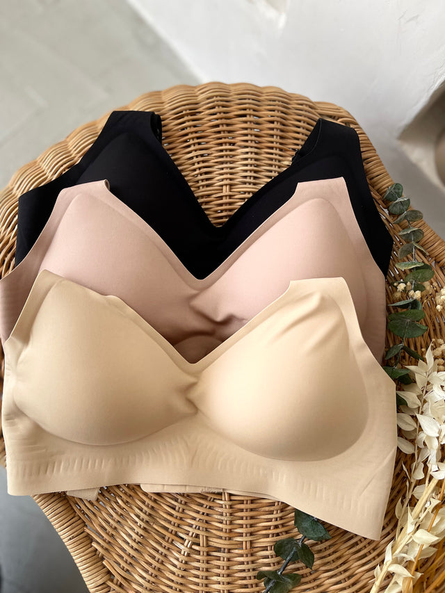 Soutien-gorge bonnet C en microfibre à larges bretelles