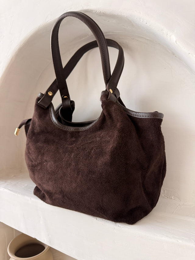 Mala Em Pele Mini Shopper