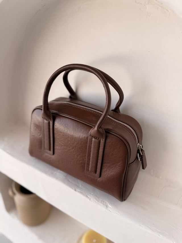 Mini Leather Suitcase