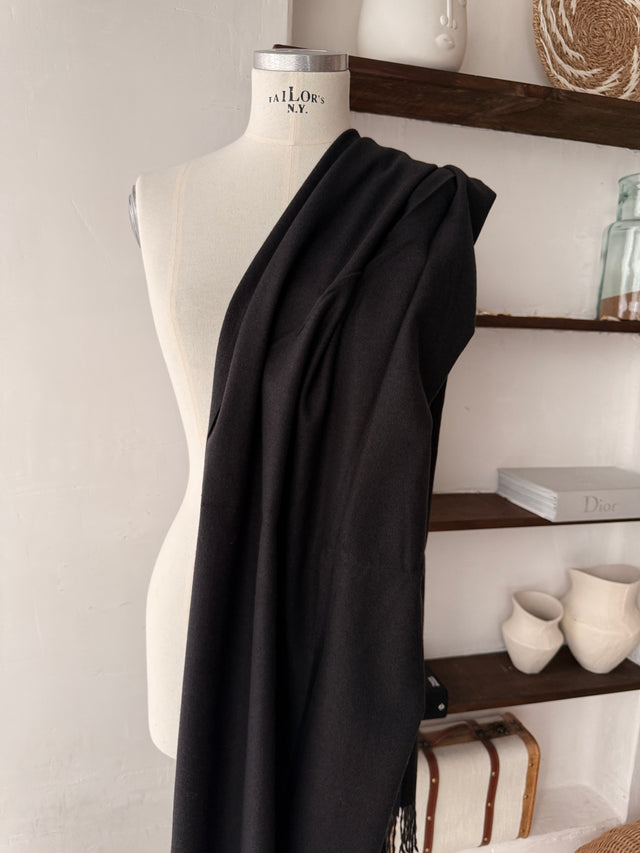 Écharpe basique en tricot