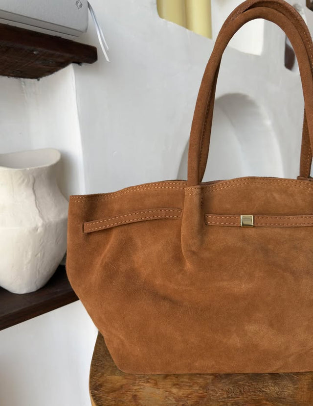 Shopper de Ombro Em Pele