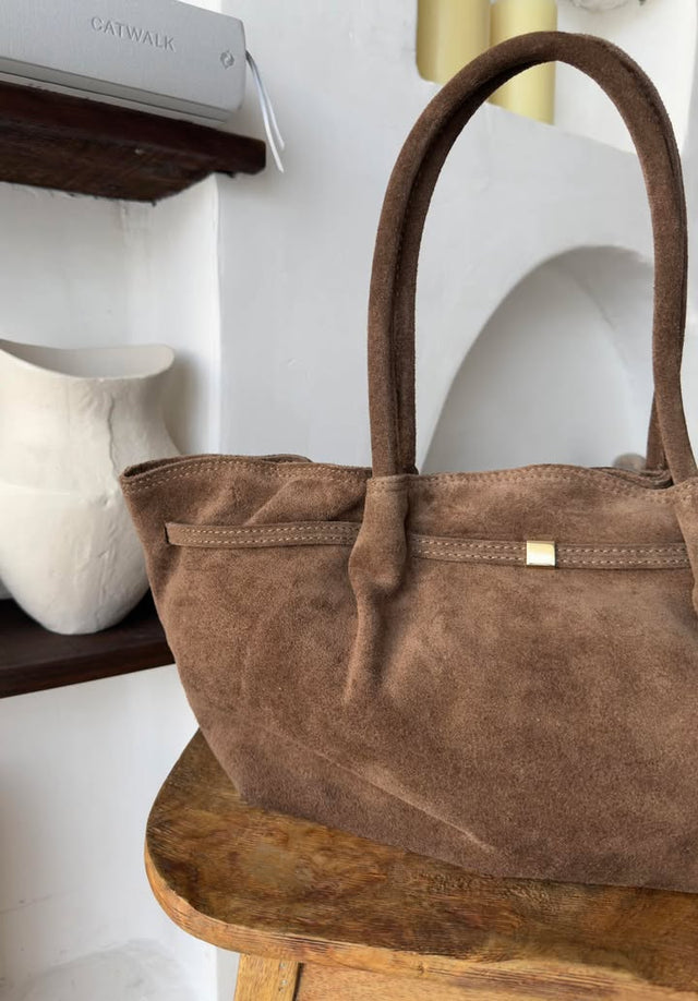 Shopper de Ombro Em Pele