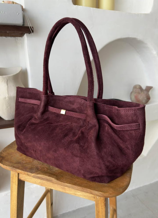 Shopper de Ombro Em Pele