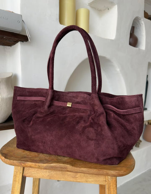 Shopper de Ombro Em Pele