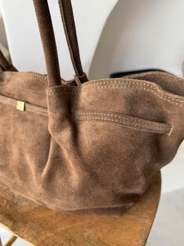 Shopper de Ombro Em Pele