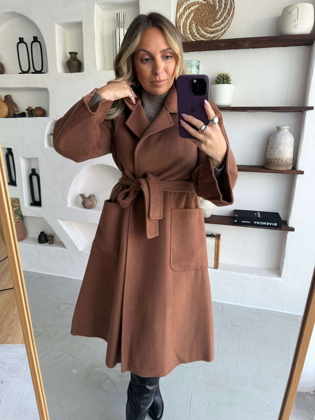 70% Wool Cross-Border Overcoat