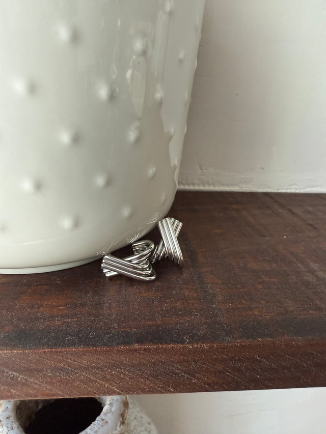 Boucles d'oreilles croix