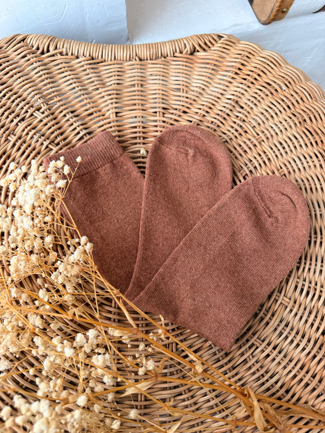 Chaussettes thermiques unies