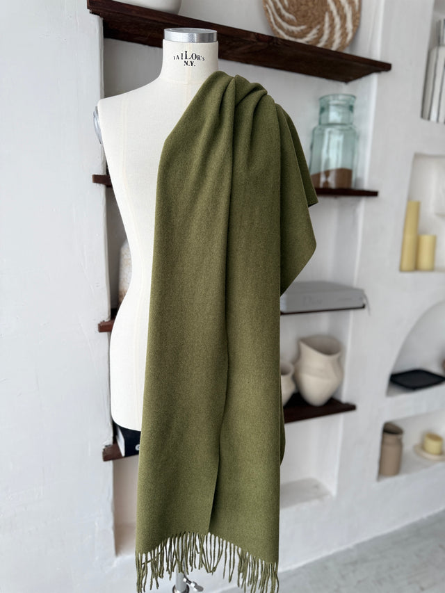 Écharpe basique en tricot