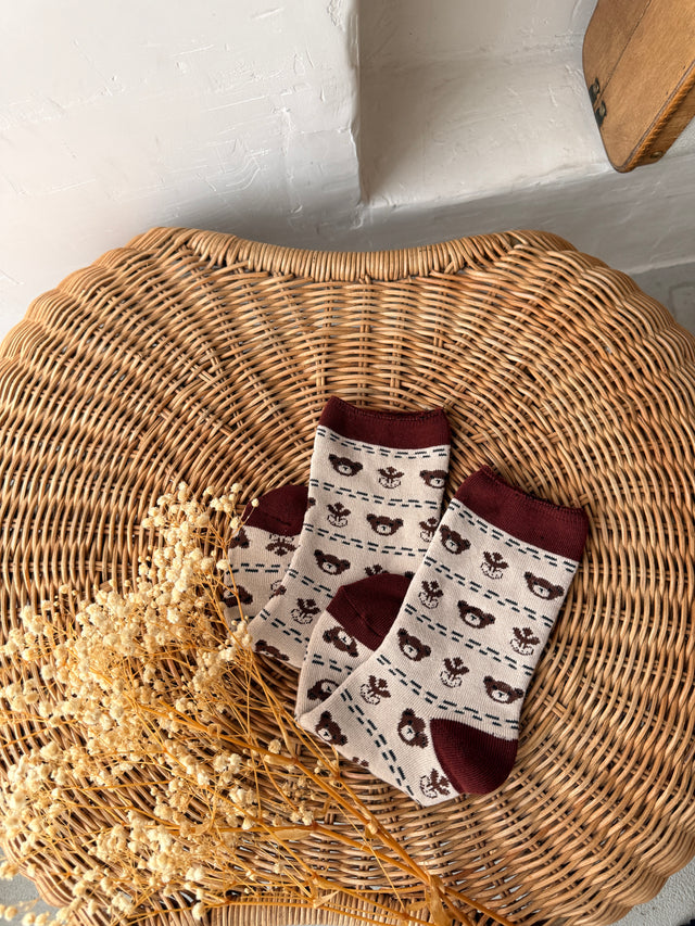 Chaussettes thermiques assorties