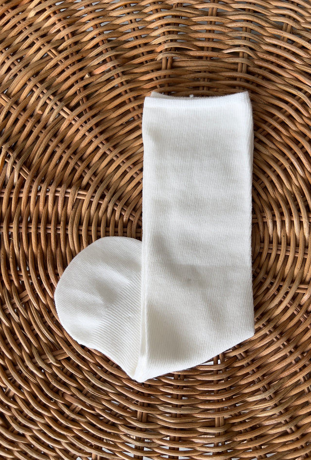 CHAUSSETTES COURTES EN COTON CÔTELÉ