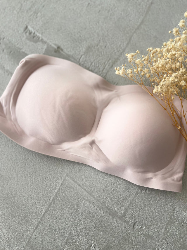 Soutien-gorge bandeau en microfibre