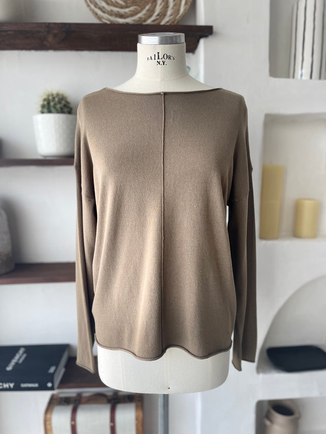 Pull en tricot basique