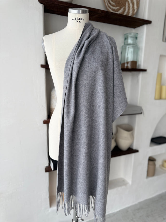 Écharpe basique en tricot