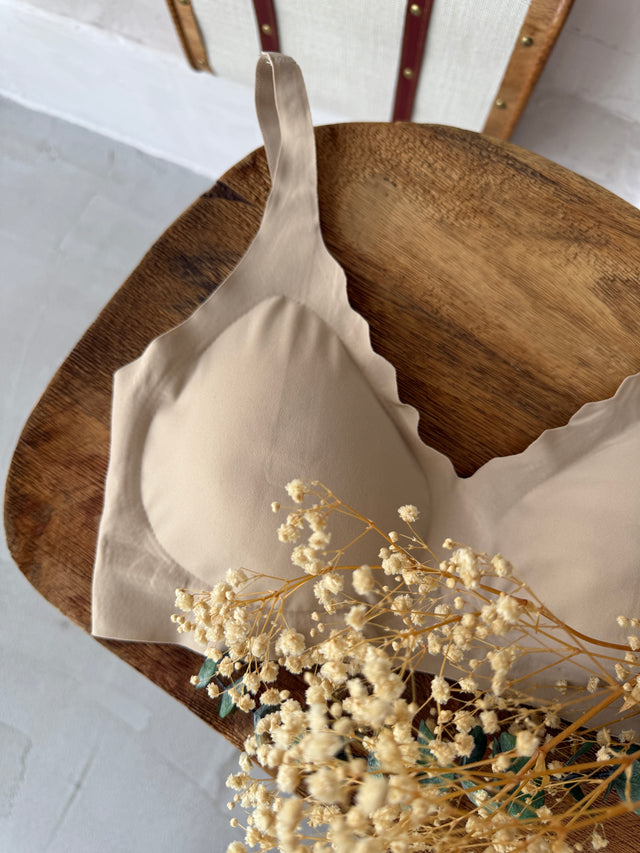 Microfiber Padded Crossover Bra