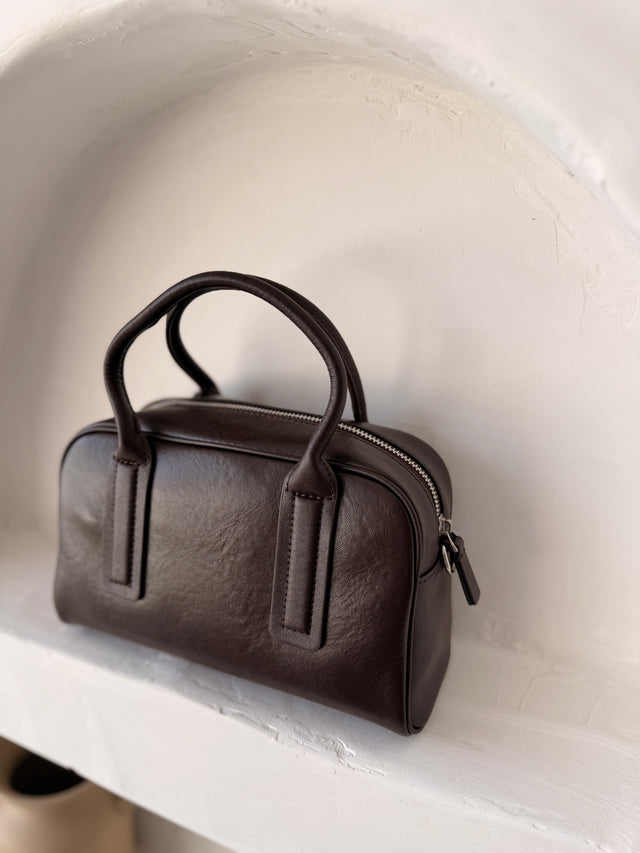 Mini Leather Suitcase