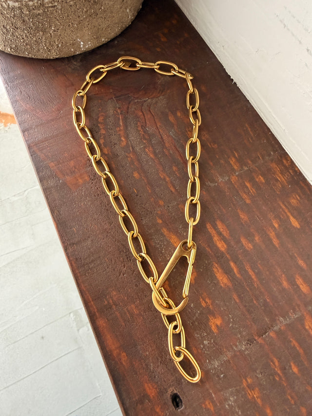 Colar Elos Fecho Grande