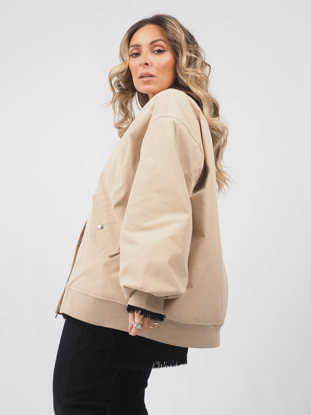 Veste bomber oversize