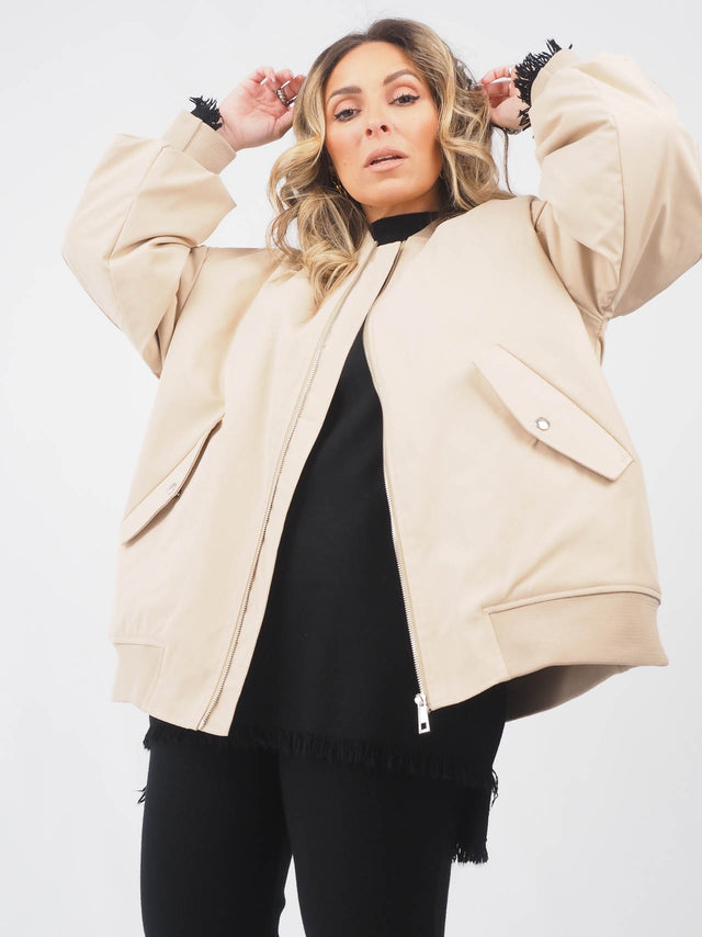 Veste bomber oversize