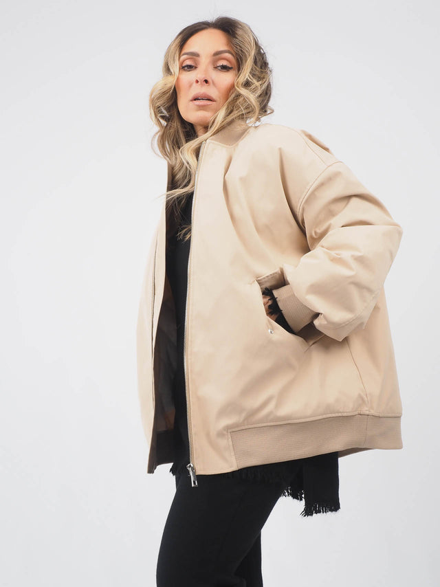 Veste bomber oversize