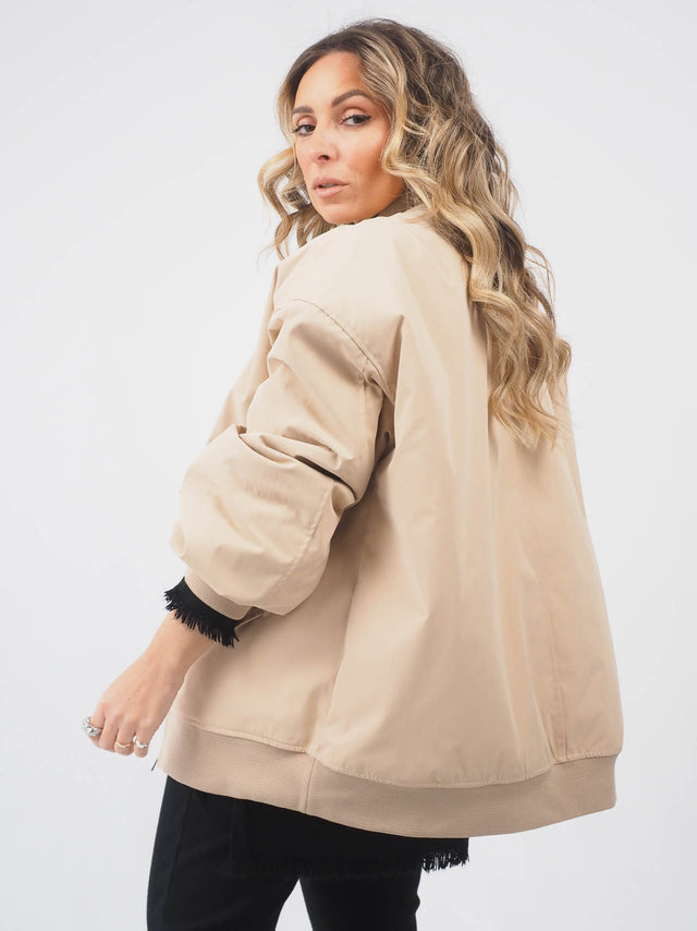 Veste bomber oversize