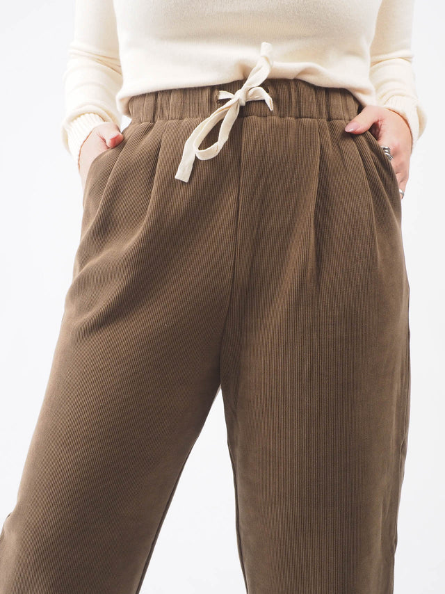 Pantalon côtelé