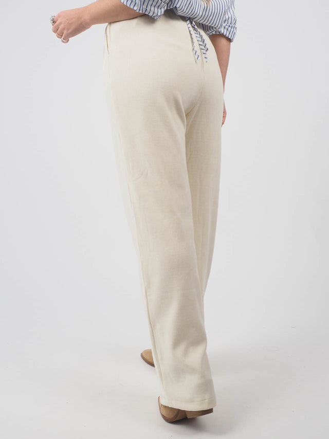 Pantalon côtelé