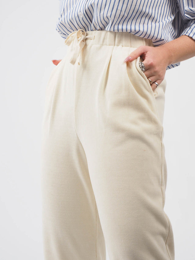 Pantalon côtelé