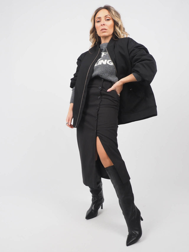 Veste bomber oversize