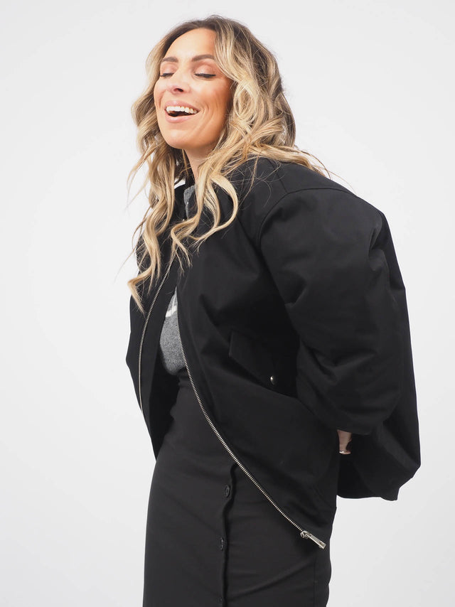 Veste bomber oversize