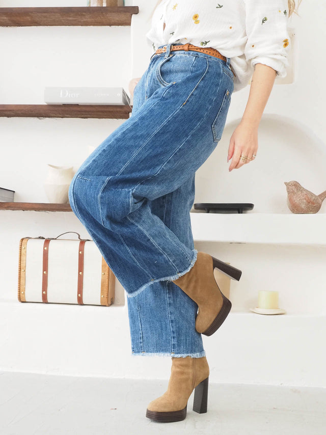Baggy Jeans With Belt