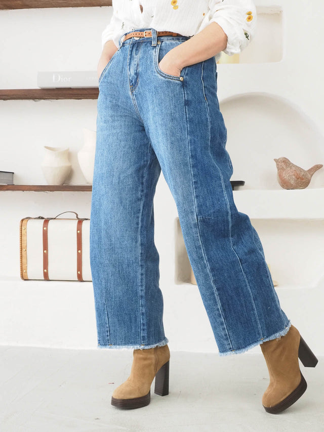 Baggy Jeans With Belt