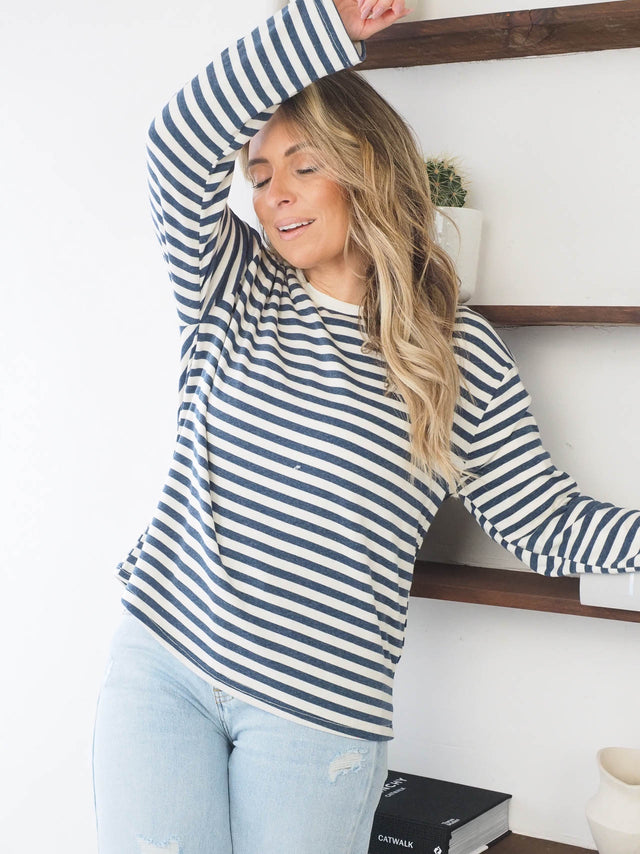Striped Long Sleeve T-Shirt