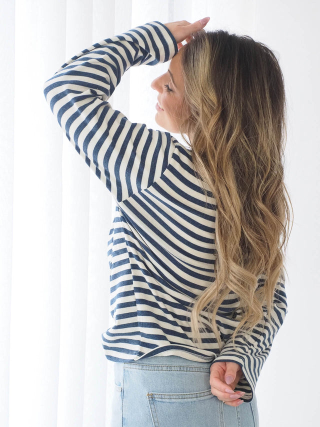 Striped Long Sleeve T-Shirt