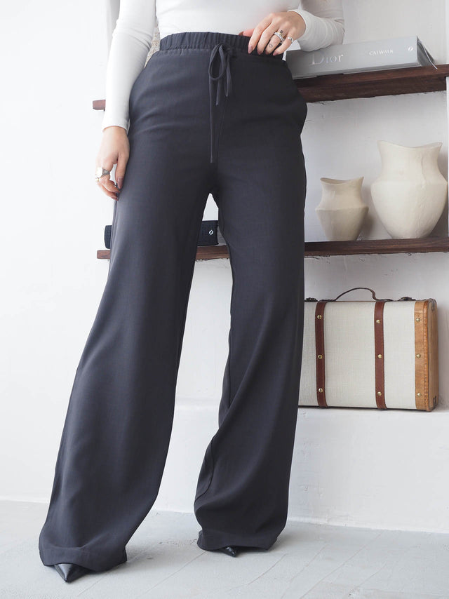 Pantalon fluide ajustable