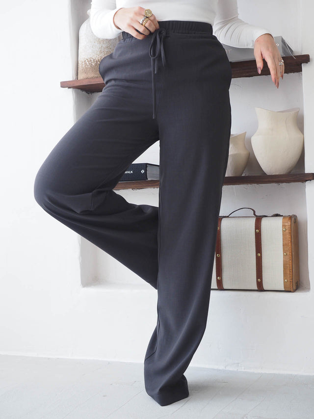 Pantalon fluide ajustable