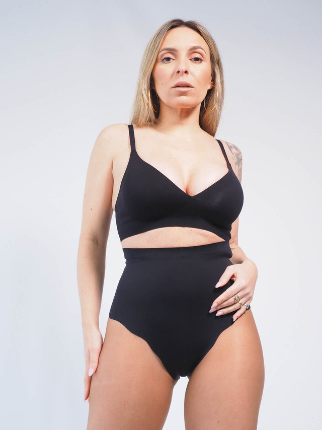 ROUPA INTERIOR: Cuecas Modeladoras Cinta alta - Black Peach - Black Peach: 8.00 € | Cor / Color: preto, begeclaro, begeescuro | Tamanho / Size: M/L, XL/XXL - Black Peach® - Primavera Verão 2024