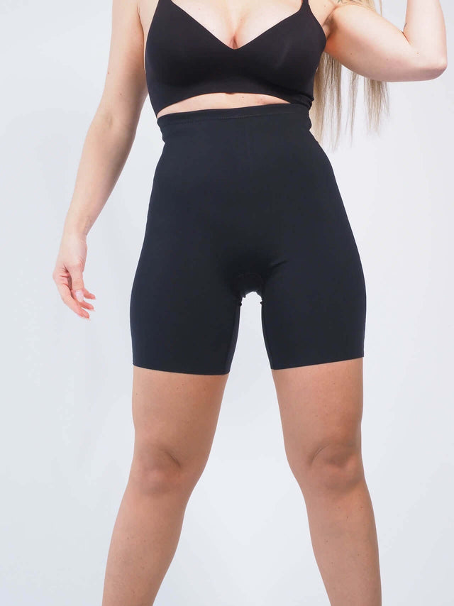 ROUPA INTERIOR: CALÇÕES MODELADORES CINTURA ALTA SILICONE - Black Peach: 12.00 € | Cor / Color: preto, begeclaro, begeescuro | Tamanho / Size: M/L, XL/XXL, XXXL - Black Peach® - Primavera Verão 2024