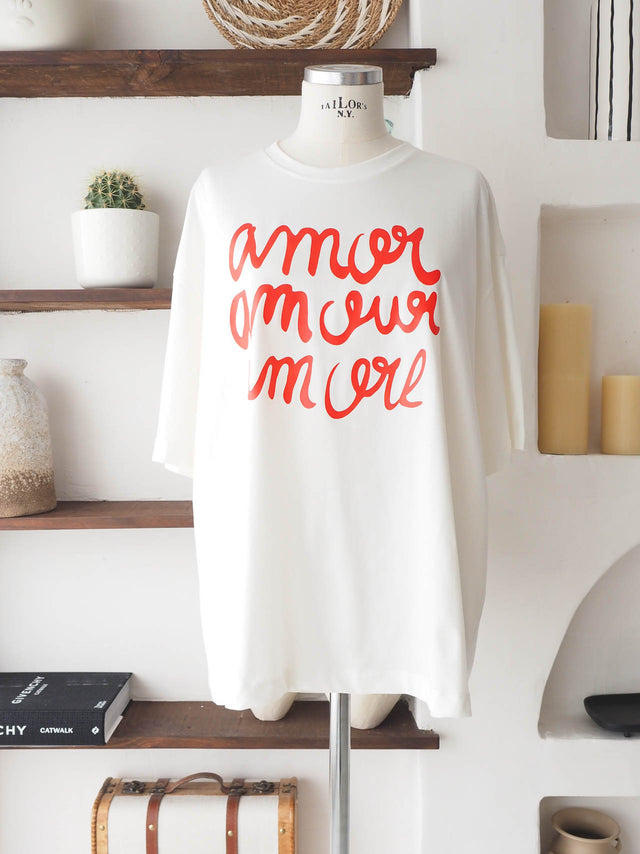 T-Shirt Oversized Amour