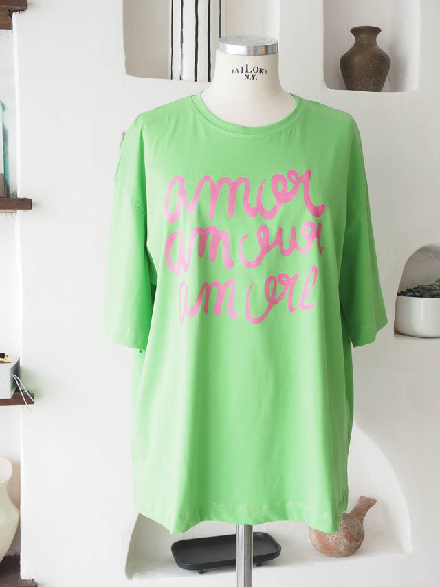 T-Shirt Oversized Amour