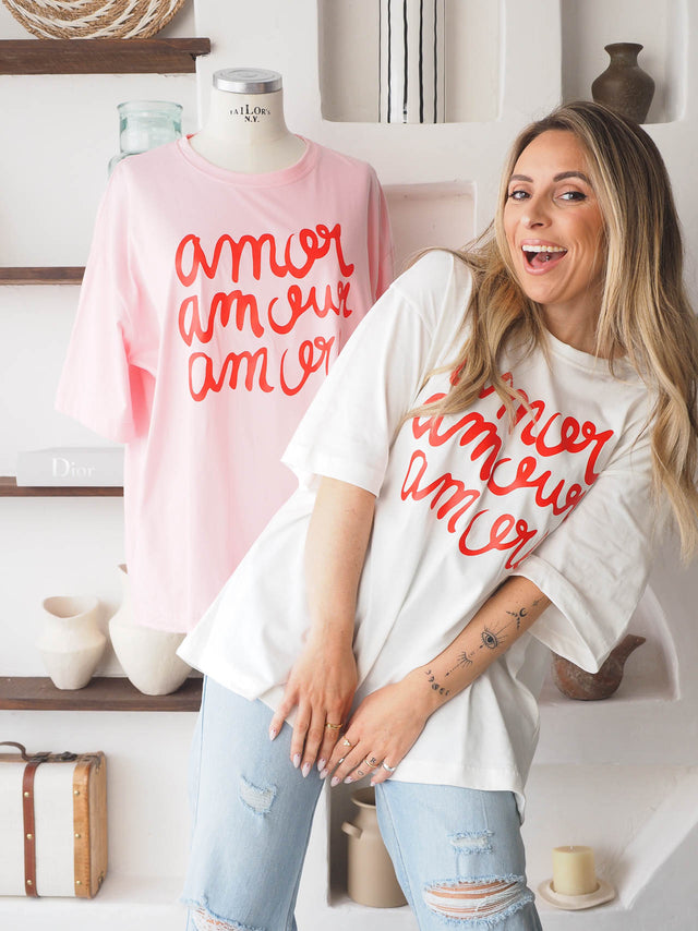 T-Shirt Oversized Amour