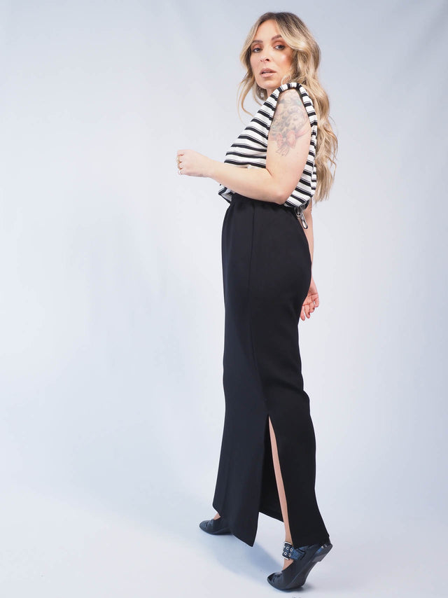 Saias: Saia Felpa Mulher - Black Peach - Black Peach: 39.00 € | Cor / Color: preto | Tamanho / Size: TU - Black Peach® - Primavera Verão 2024
