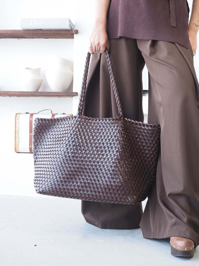 Tote Bag Entrançada